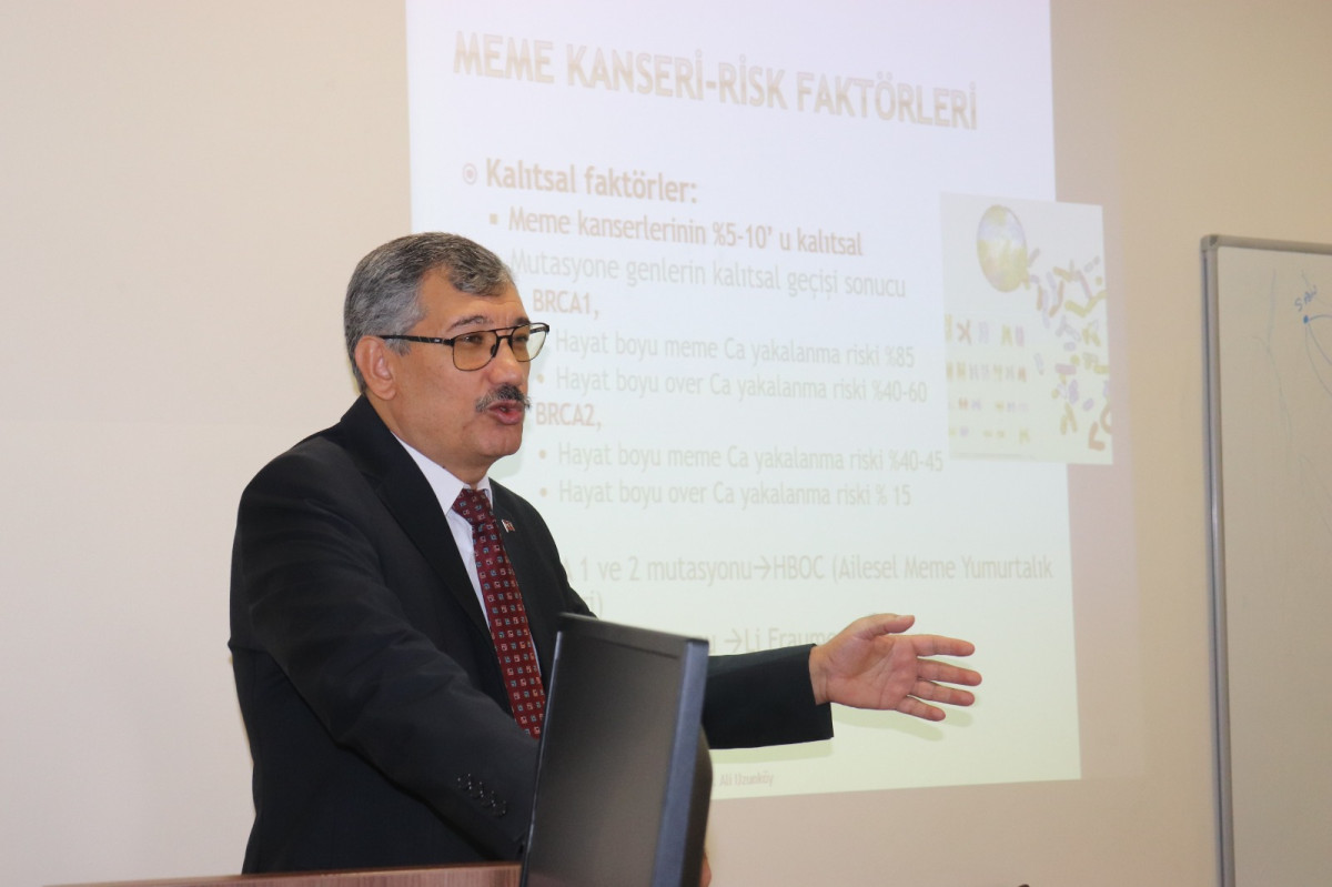 PROF. DR UZUNKÖY:  “MEME KANSERİ ÖNLENEBİLİR VE TEDAVİ EDİLEBİLİR BİR HASTALIKTIR”